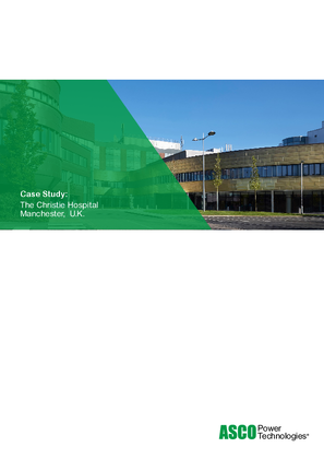 Case Study - The Christie Hospital Manchester,  U.K.