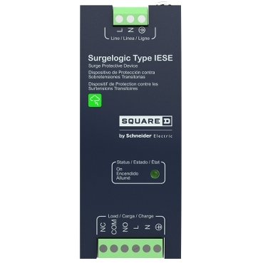 Type IESE Square D Surgelogic Type IESE with Active Tracking Filter (ATF) technology offers high frequency noise filter capabilities with surge protection for loads up to 20 A of continuous current.