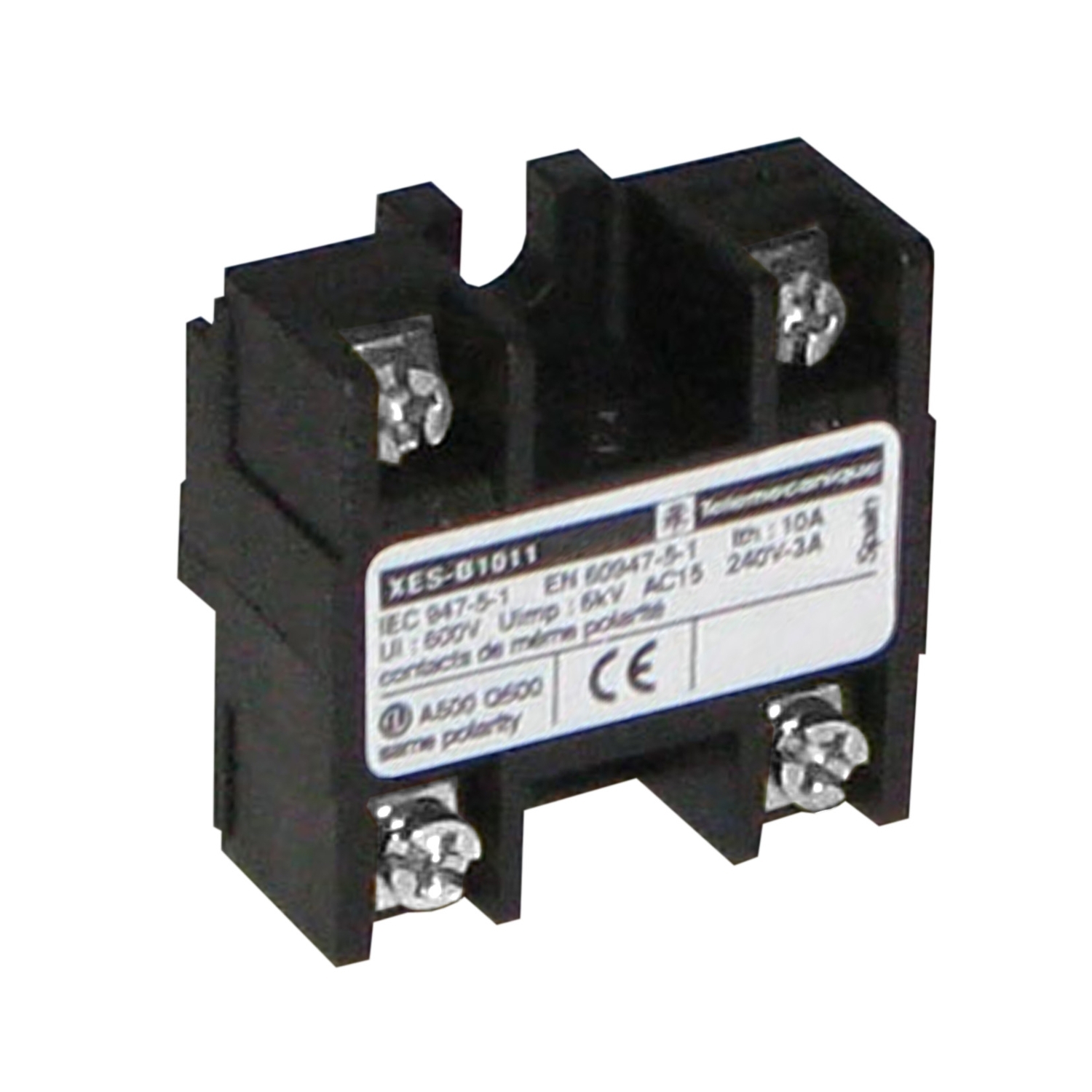 XESP2051 limit switch contact block XESP - 1C/O snap action, simultaneous - silver plated