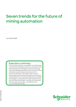 Seven trends for the future of mining automation