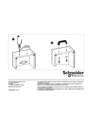 Carrying handle instruction sheet