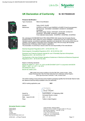 UKCA_Declaration_TeSys GV4P&GV4PE with ATEX