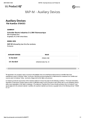 XAPM, XAPG Metal enclosures