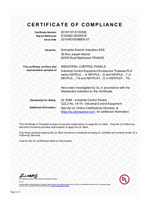 UL_CERTIFICATE-NSYPLA_RANGE