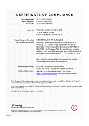 UL_Certificate_NSYPLS_Ranges