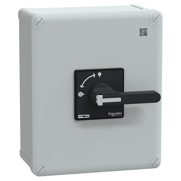 Szakaszoló főkapcsoló 140A 0-690V 3P 37kW/400VAC-3 ráépíthető tokozott TeSys Vario VB Schneider