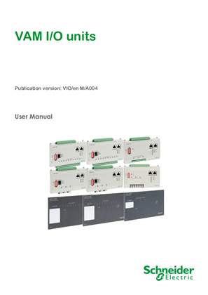 VAM I/O Units User manual