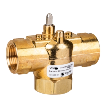 Erie háromjáratú szelep 3/4" BSP 3.0Cv VT3332