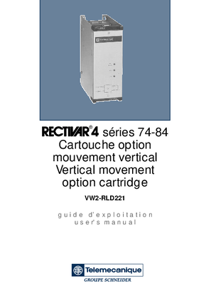 Vertical movement option cartridge.