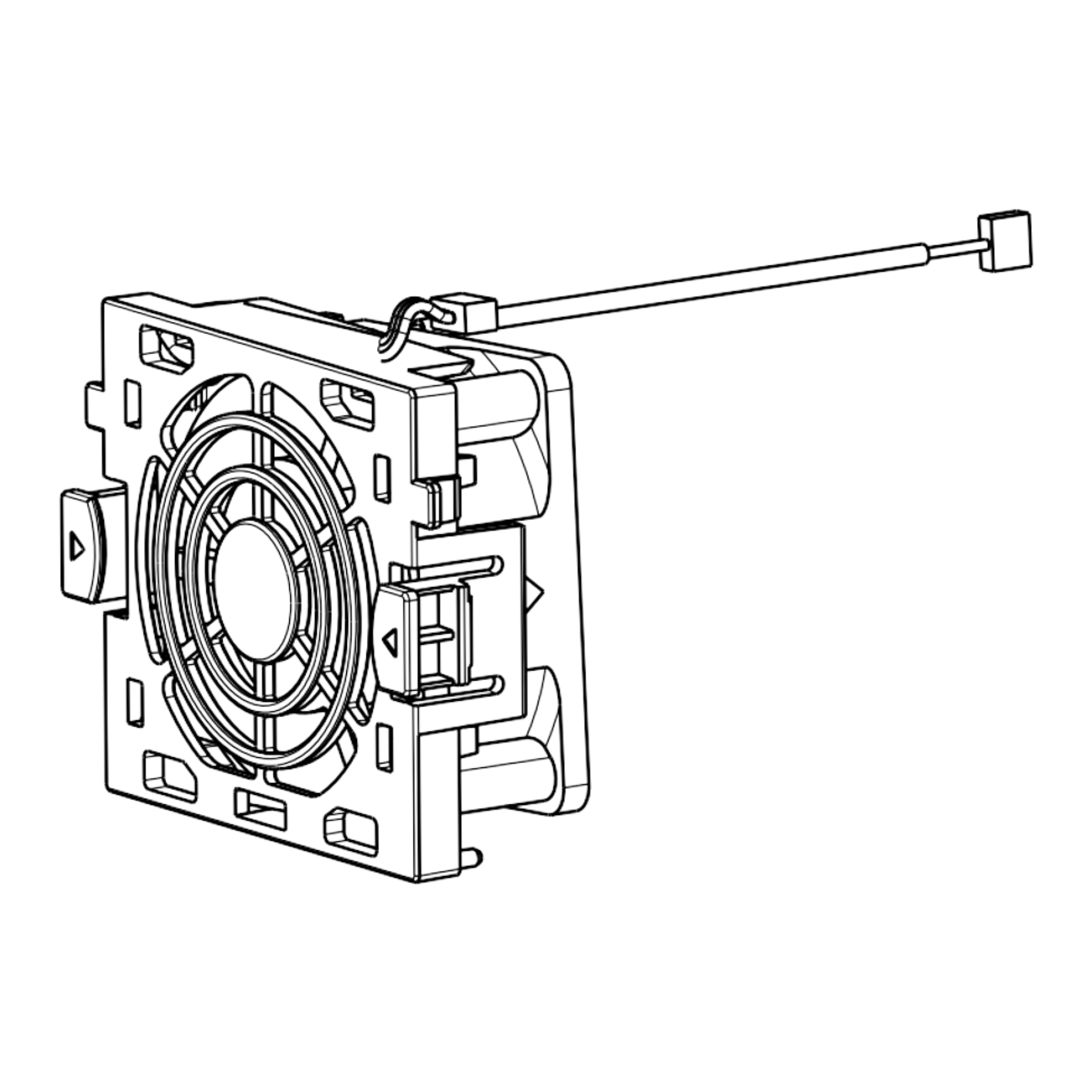 Wear part, enclosure door, fan for variable speed drive, Altivar Process 600 900, from 0.75 to 5.5kW