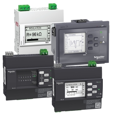 Vigilohm Schneider Electric Insulation Monitoring range for unearthed system / ungrounded system