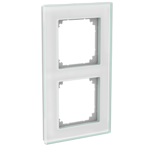 Exxact Solid 2-osainen lasikehys kirkkaan valkoinen