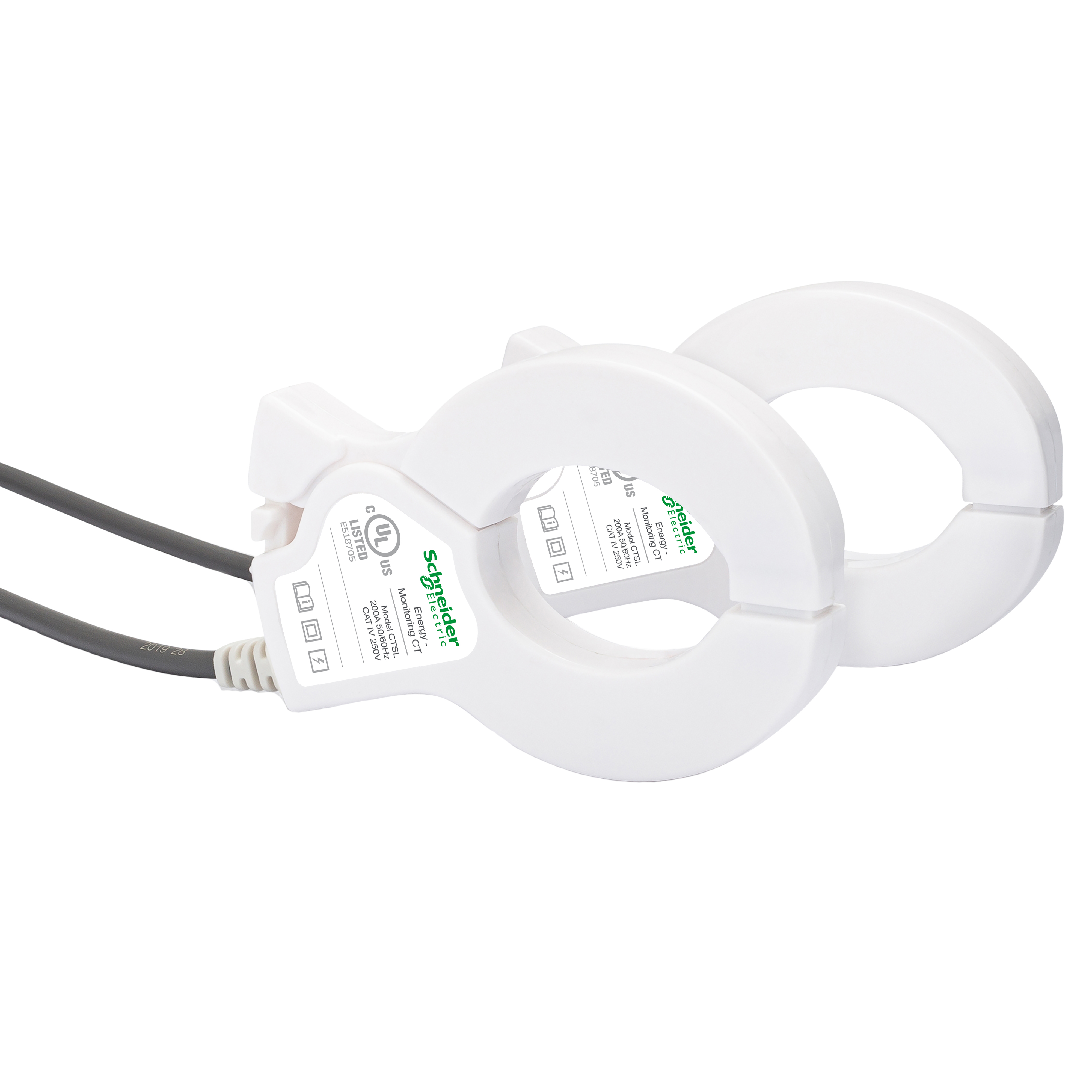 Wiser Energy, energy monitoring accessory solar CTs, for monitoring hub, qty 2