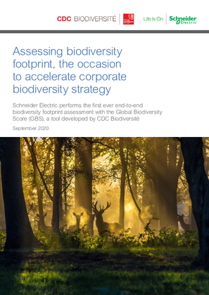 Schneider Electric Biodiversity White Paper - September 2020