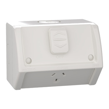 Single Switched Socket Outlet, 10A - Image