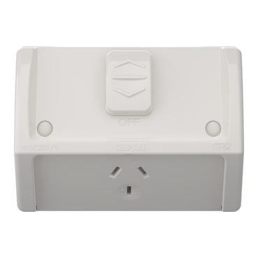 Single Switched Socket Outlet, 10A - Image