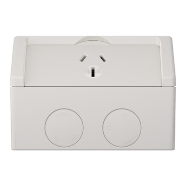 Single Switched Socket Outlet, 15A - Image