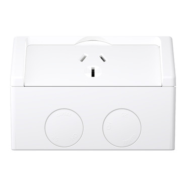 Single Switched Socket Outlet, 15A - Image