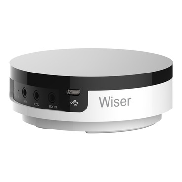 Clipsal Wiser, IR Converter, 100-240 V AC, 50/60 Hz, IP20, Black/White