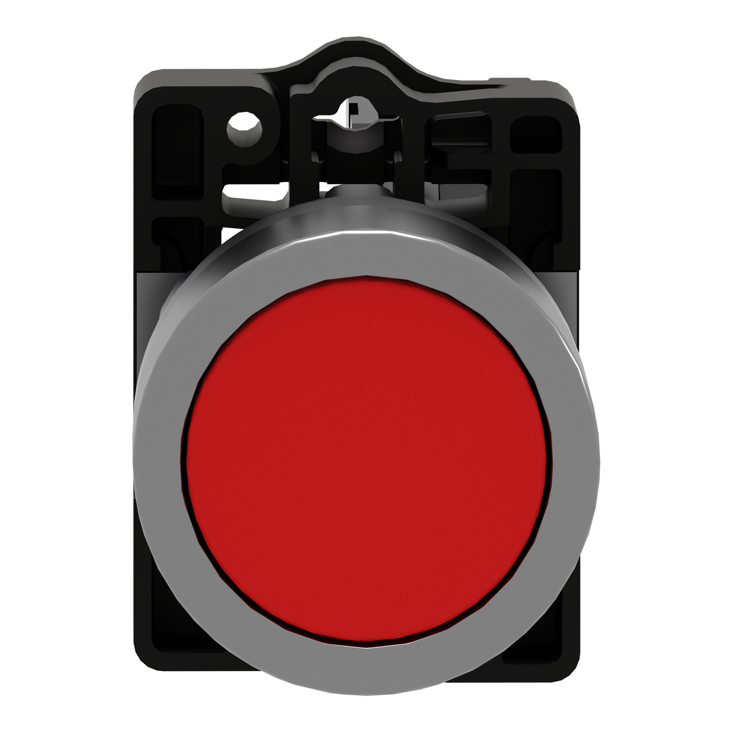 XA2EA41 Complete push button, Easy Harmony XA2, round red push button 22mm, flush spring