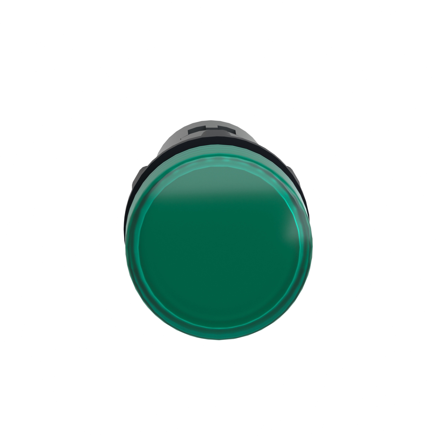 XA2EVMD3LC - Pilot light, plastic, green, Ø 22 mm, with integral