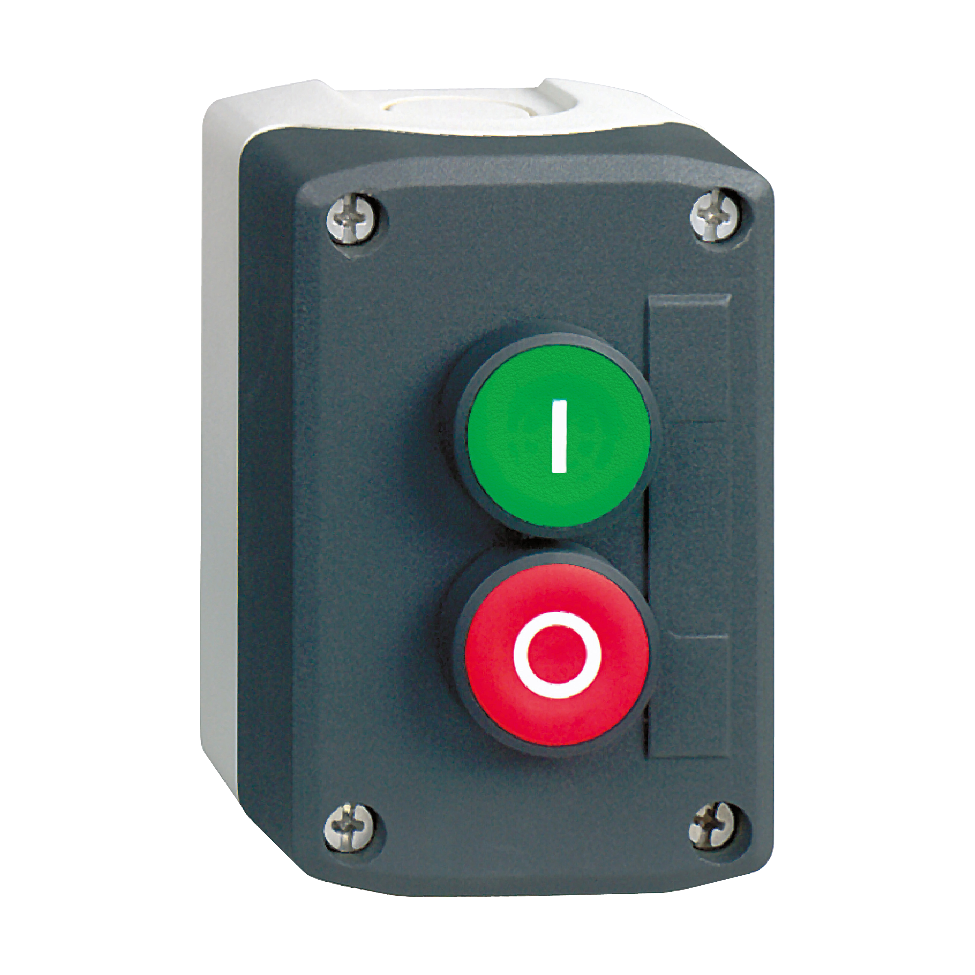 SCHNEIDER ELECTRIC Caja de 2 Pulsadores Verde/Rojo - Encendido/Apagado