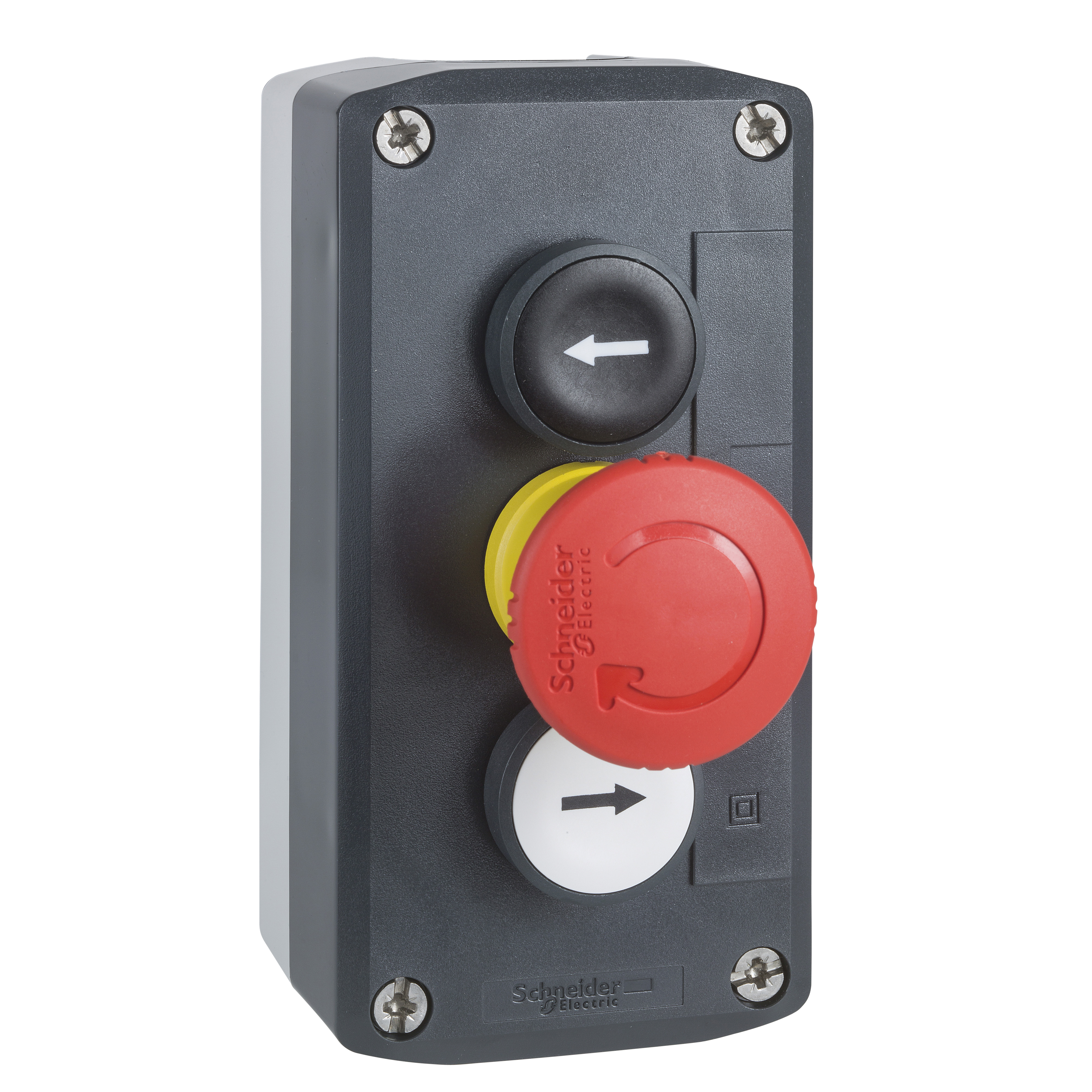 3 PUSH BUTTONS CONT BOX