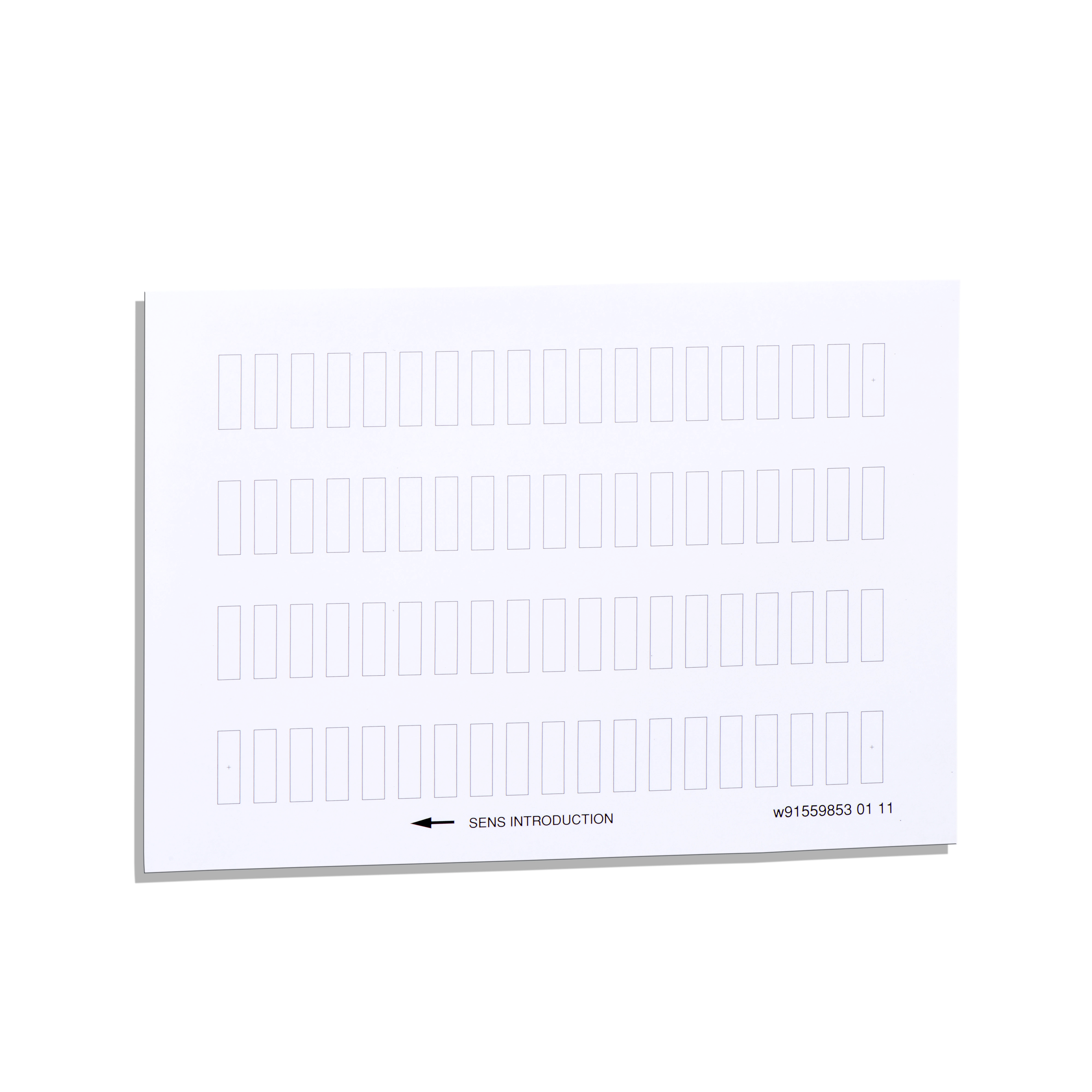 LEGEND PLATES SHEET