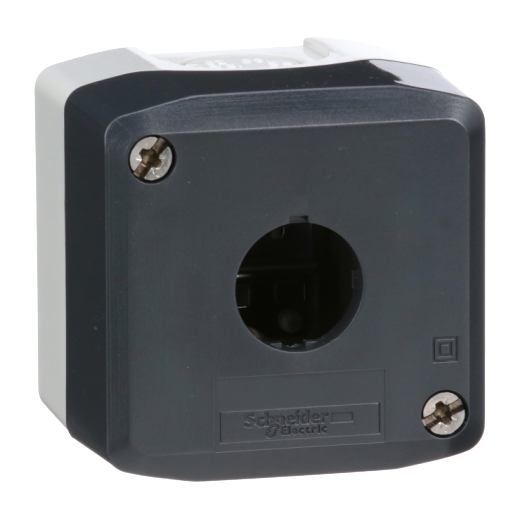Xald01h7 Harmony Xald Xalk Empty Control Station Plastic Dark Grey Lid Light Grey Base 1 Cut Out O22 Ul Csa Certified Schneider Electric Global