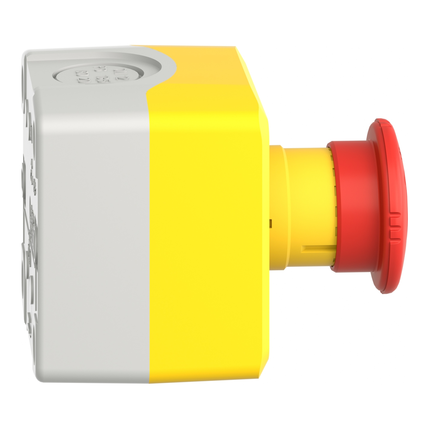 XALK178GH7 - Control station, Harmony, plastic, yellow, 1 red 