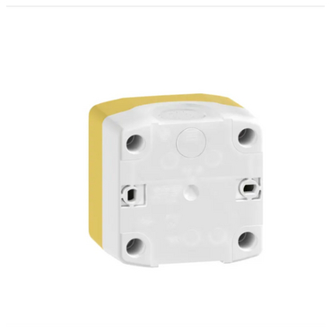 Yellow station - 1 red mushroom head pushbutton Ø40 turn to release 1NC