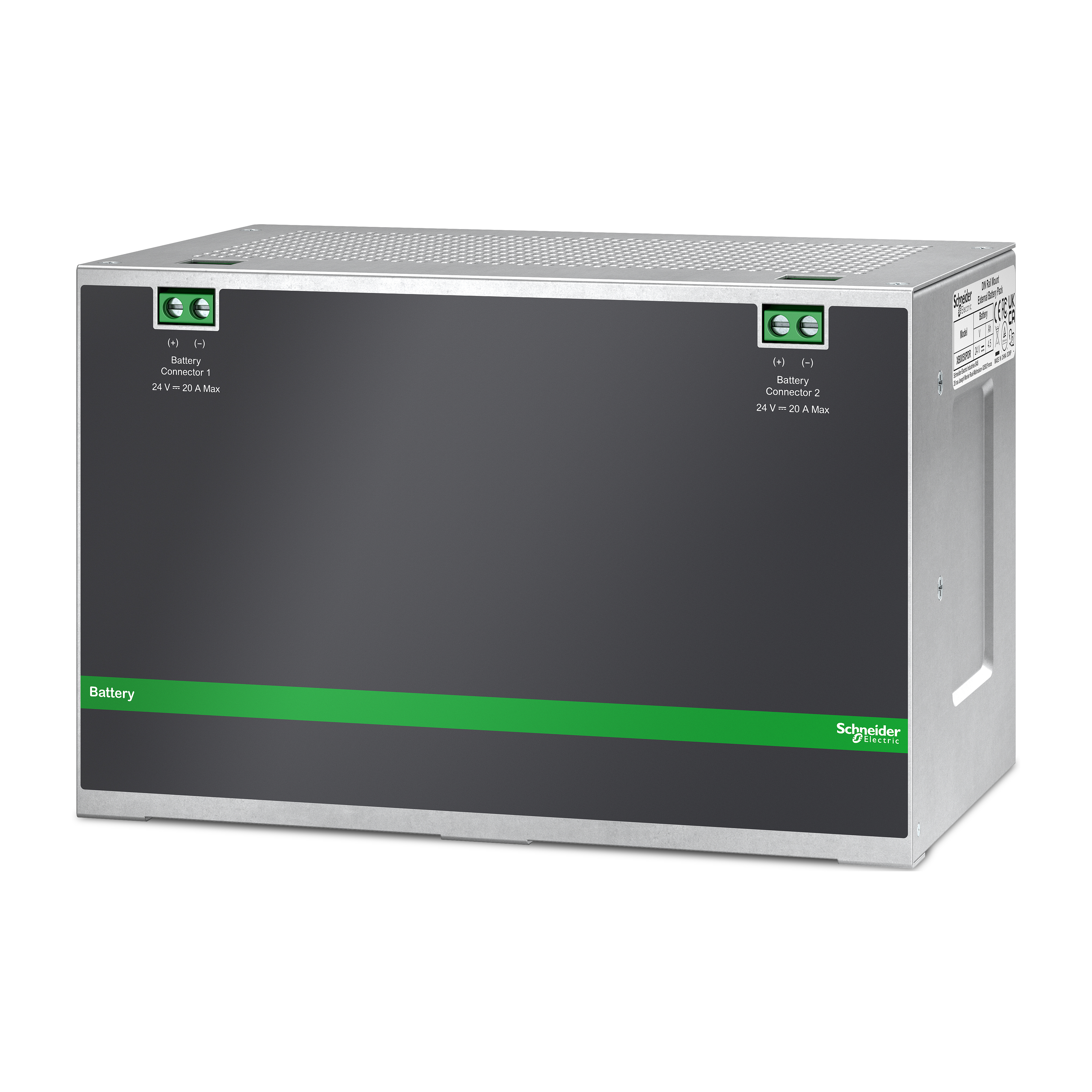 Easy UPS battery module, 24V DC-DC, DIN Rail, Industrial, 4.5Ah