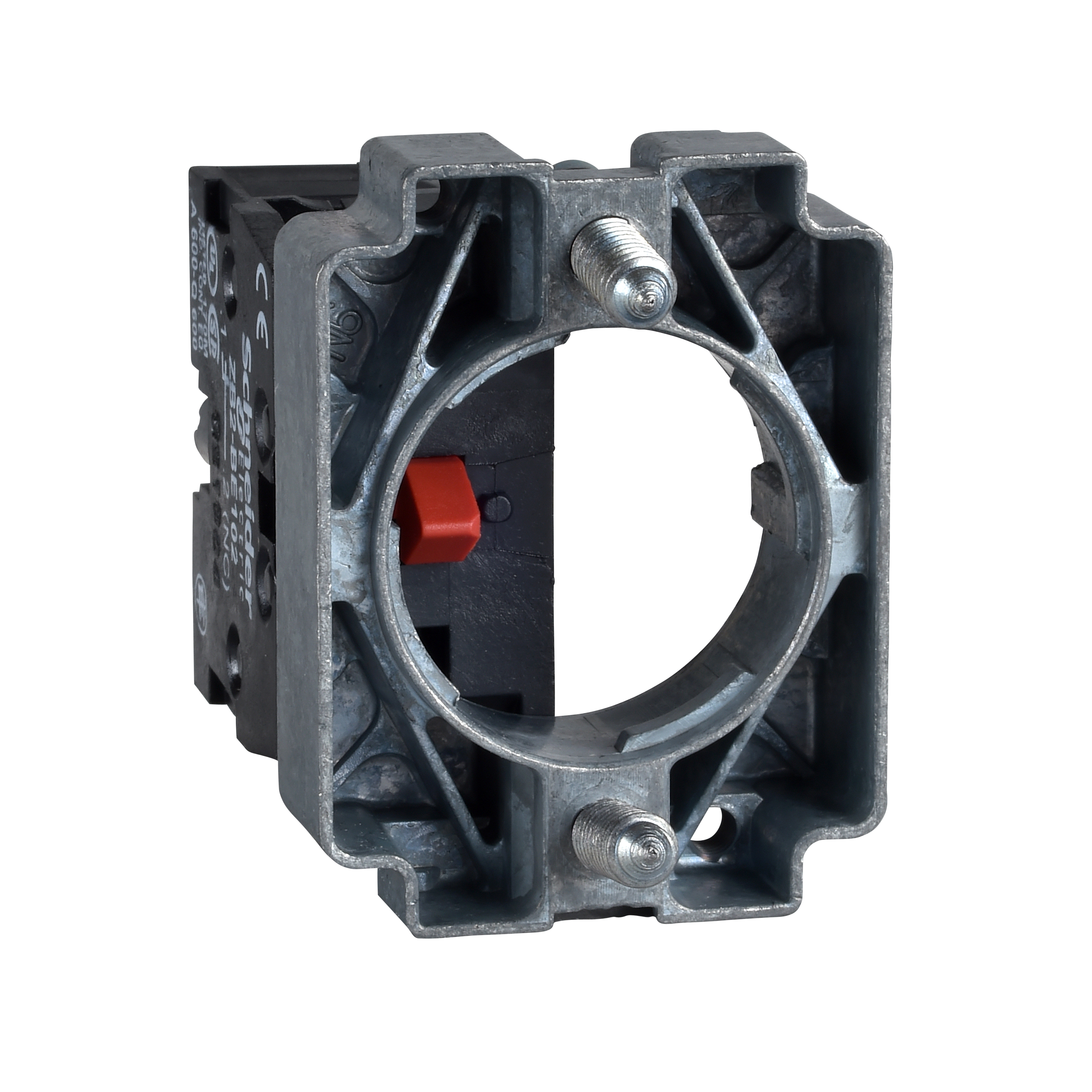 Product image for SQD ZB2BZ102 MOUNTING BASE W/NC CON