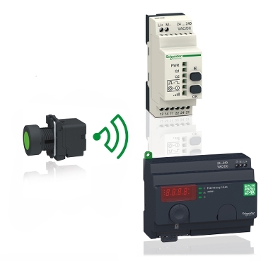 Harmony XB5R Schneider Electric Ø 22 mm battery-less and wireless pushbuttons