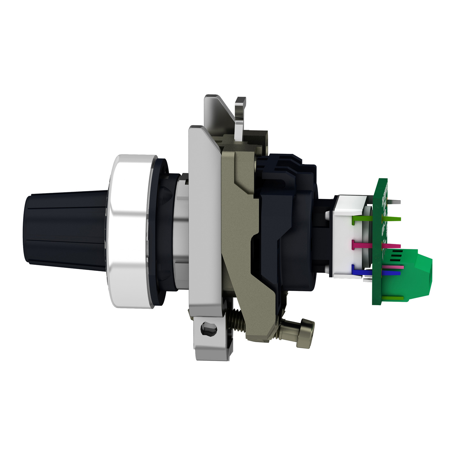 Interruttore ON / OFF / ON Metallo Cromo - Gt2i