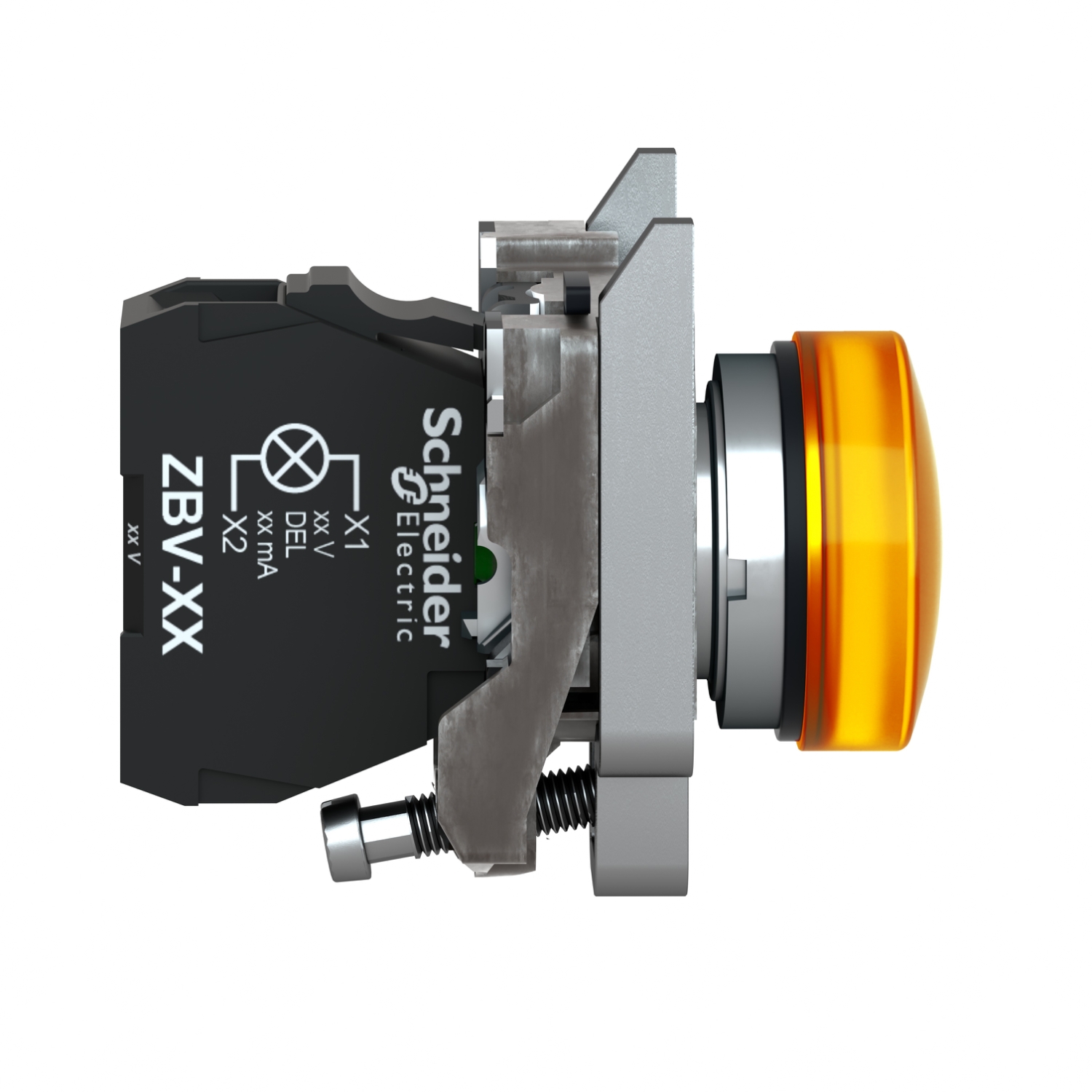 XVBC5B5 Schneider E. Leuchtelement LED Blinklicht orange 24VAC/DC 70mm -  Signalsäulenelement, optisch
