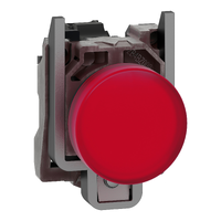 Piloto luminoso, metálico , Rojo, led 120VAC | Schneider Electric