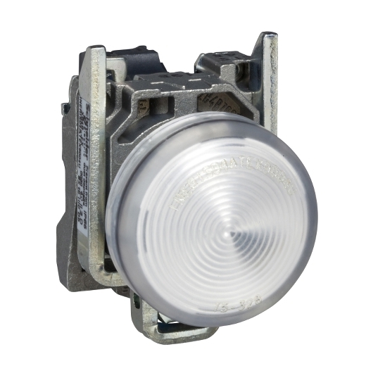 Xb4bvm1ex Complete Pilot Light Harmony Xb4 Round O22 Mm Ip65 White Integral Led 240 V Lugs Atex Schneider Electric Global