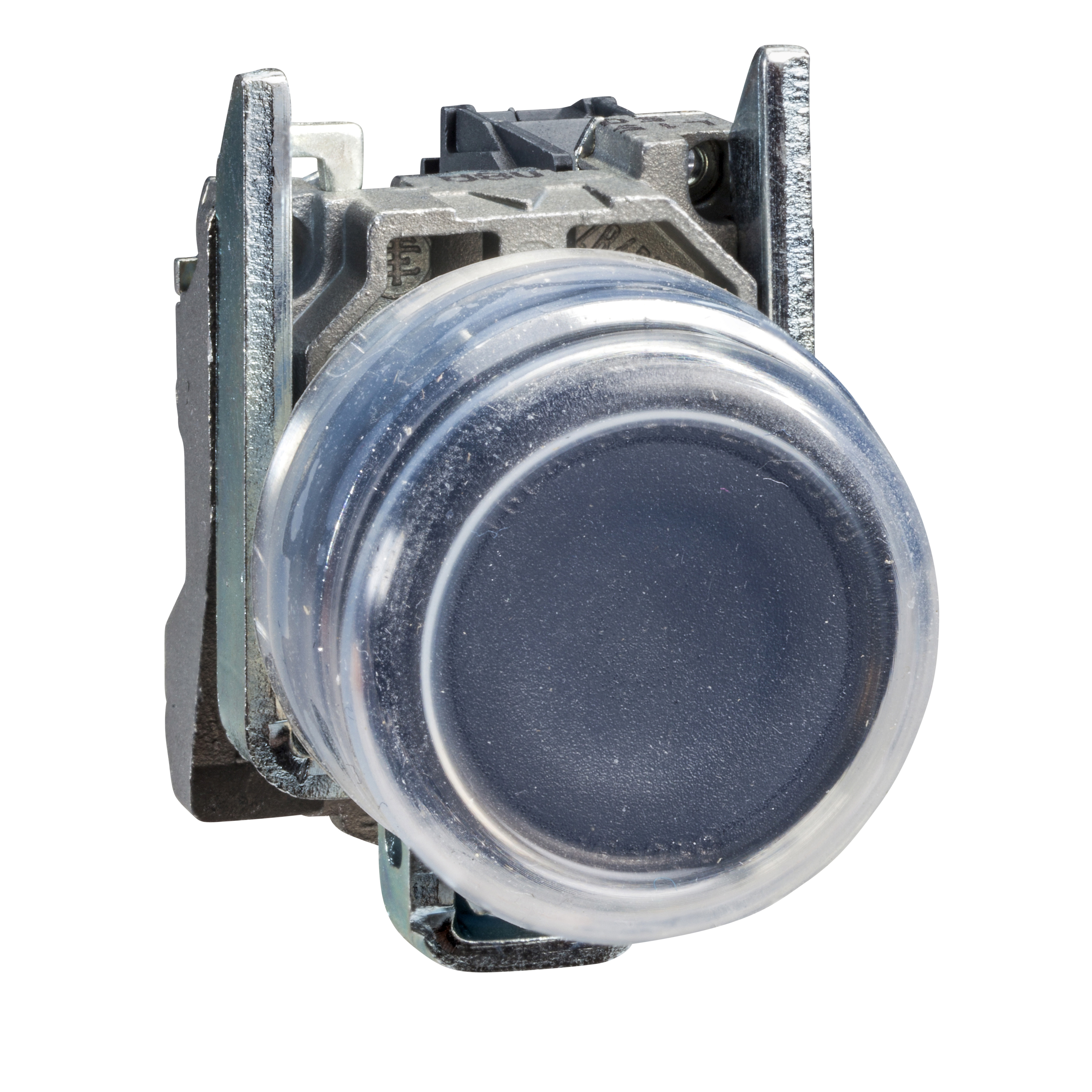 Buton Negru Ø 22 - Revenire Cu Arc - 1 No - Atex, Schneider, XB4BP21EX 