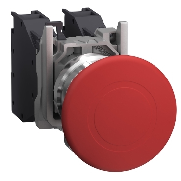 Harmony ATEX DG komplett vészkapcsoló 40mm fej, Ø22, 1NO+1NC, húzásra kioldó, piros XB4BT845GEX