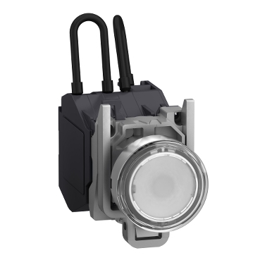 Harmony ATEX DG komplett nyomógombos LED tesztlámpa, Ø22, 24VAC/DC, fehér XB4BW21BM5GEX