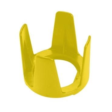 Harmony véddőgallér XB4/XB5 nyomógombhoz, 37mm magas, sárga ZBZ4005