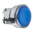 1PC 22MM Blue Illuminated pushbuttons with flush push Fits XB4BW36M5 220V AC 608307421193 