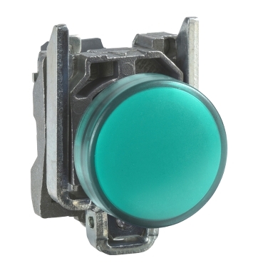 green integral led pilot light cage clamp connection