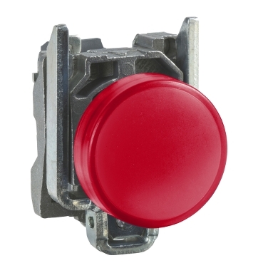 red integral led pilot light cage clamp connection