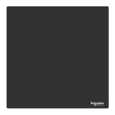 Harmony kezelőpanel maszk, 300x300mm, teli fekete ZBYLEG303000