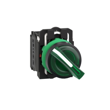  XB5AK123B5 XB5AK123B5 PREKLOPKA SVETLEĆA 1NO1NC 1-2 24V ZELENA  