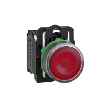  XB5AW34G5 XB5AW34G5 TASTER SVETLEĆI CRVENO 48V-120VAC 1NO 1N  