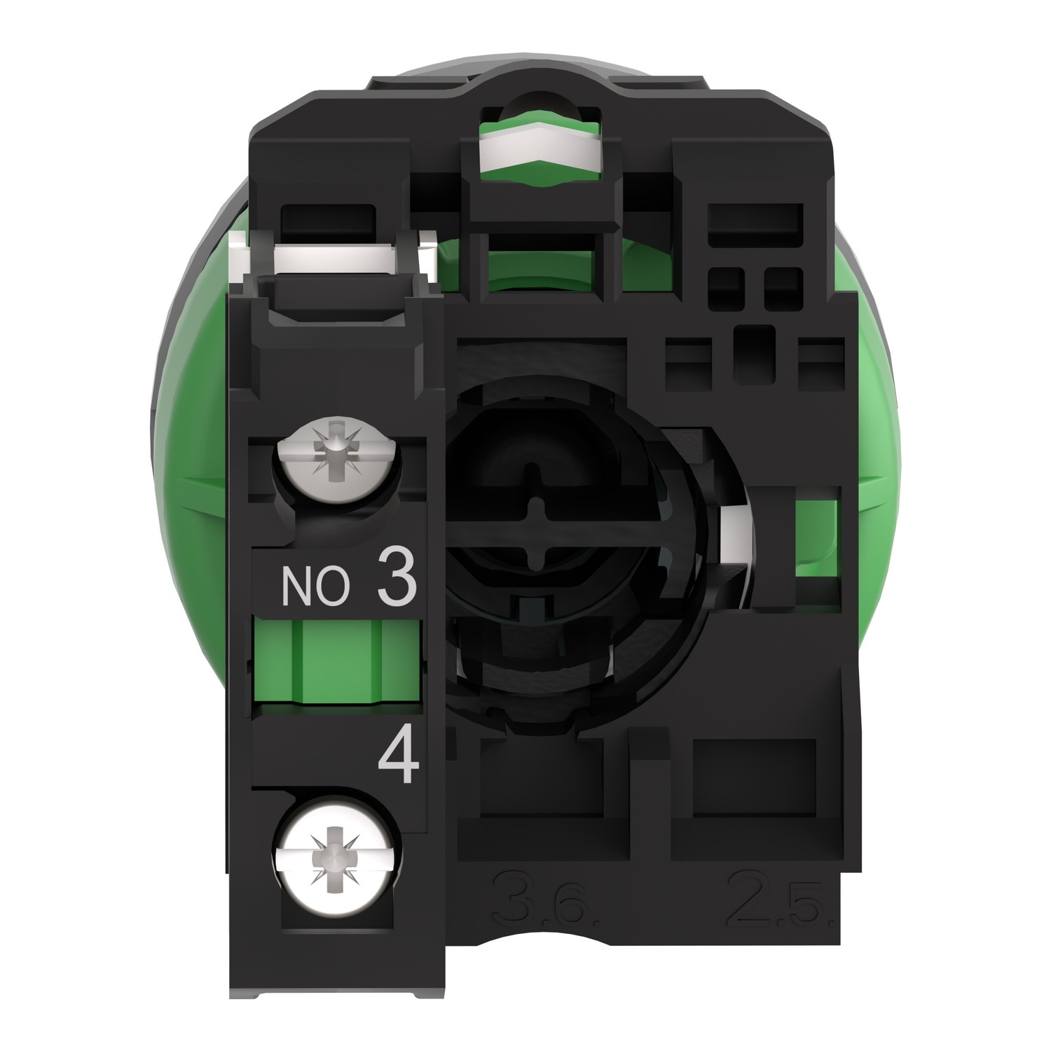 XB5FA3351C0 flush mounted black flush caps pb wh marked arrow 1NO