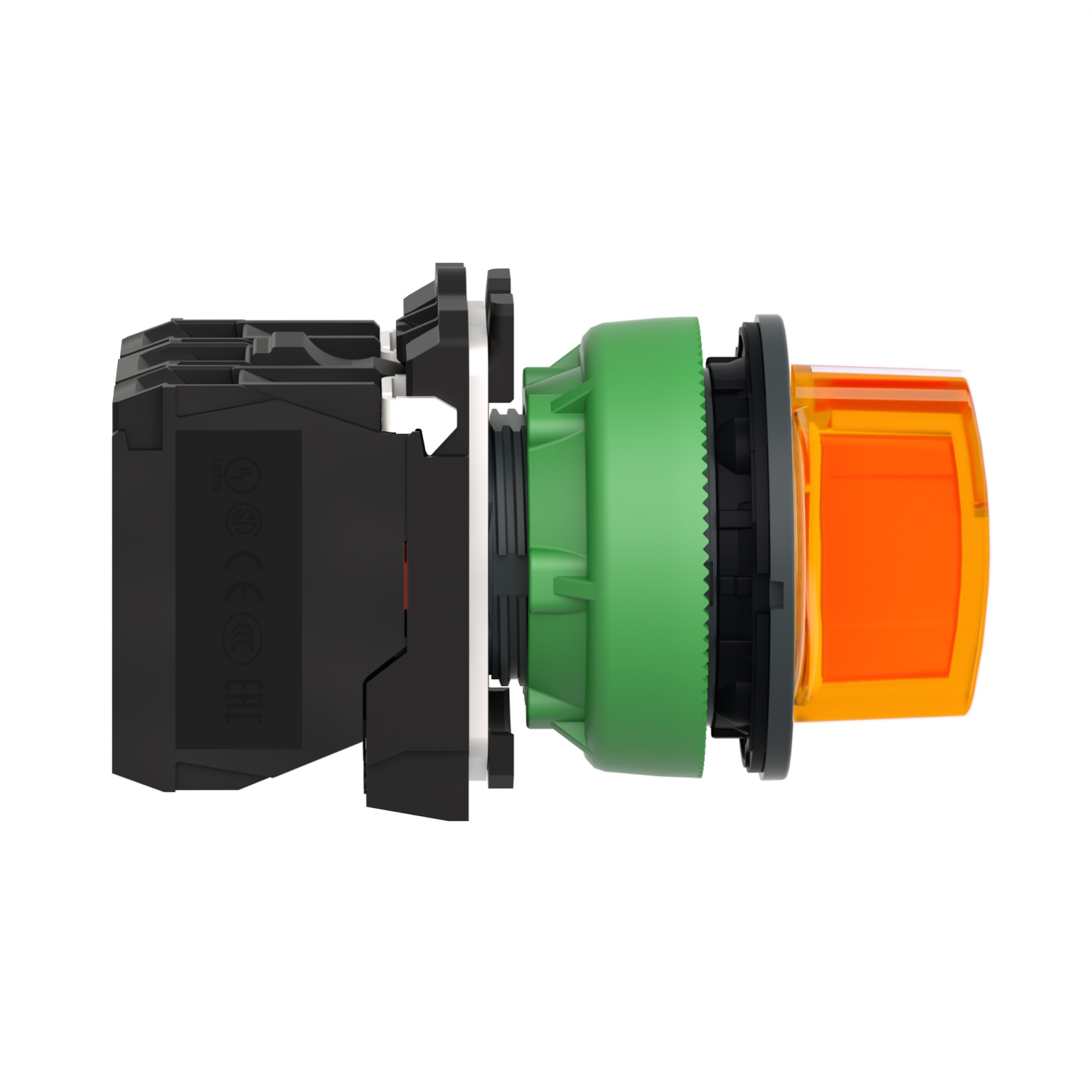 XB5FK135B5 - Illuminated selector switch, Harmony XB5, grey